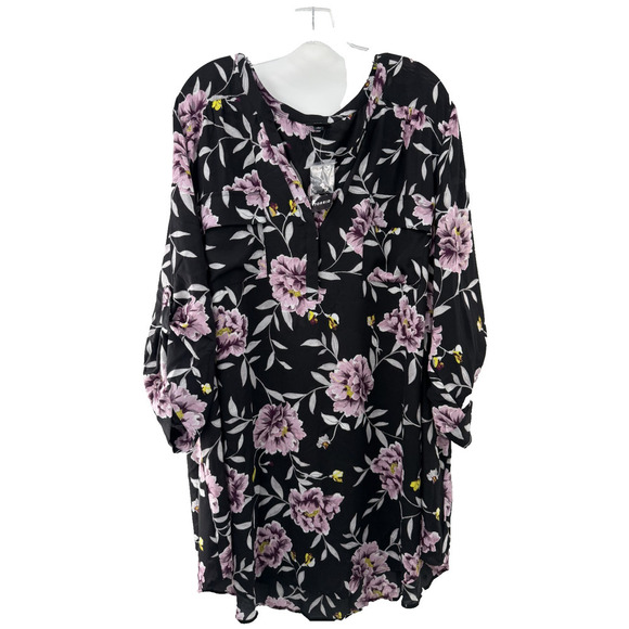torrid Tops - Torrid Women's Multicolor V-Neck Floral Blouse Plus Size 5 NWT